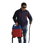 10KG Outside Roof Wall Cleaning Laser Machine 100W Backpack Laser Rust Removal
