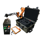 6 Axis Robot Automatic 100w Suitcase Portable Fiber Laser Cleaning Machine Rust Removal