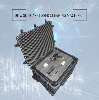 Máy quét laser kim loại loại vali không tiếp xúc để loại bỏ rỉ sét