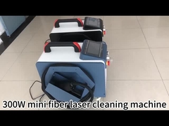 Máy làm sạch laser làm mát bằng không khí 100W loại bỏ gỉ, dầu động cơ, lớp phủ